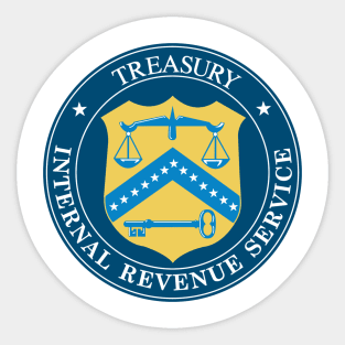 Internal Revenue Service Sticker